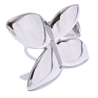 Butterfly contemporary waterproof fashion ring - product image