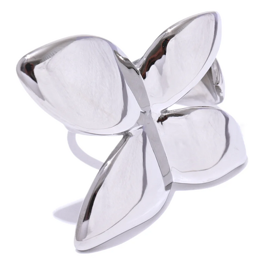 Butterfly contemporary waterproof fashion ring - product image
