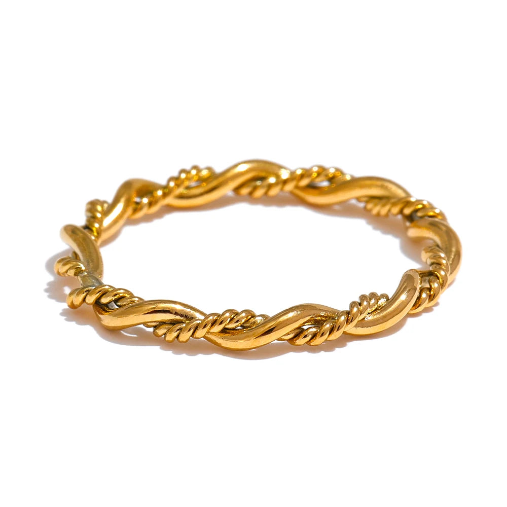 Cast thin chic index finger ring - product image