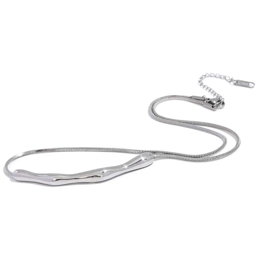 Chain cast pendant waterproof clavicle necklace - product image