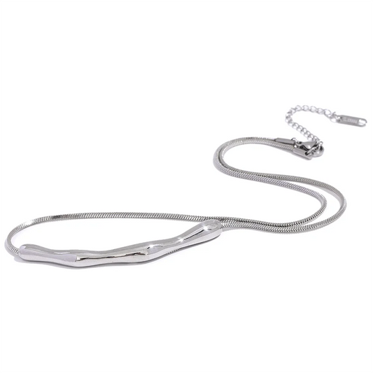 Chain cast pendant waterproof clavicle necklace - product image