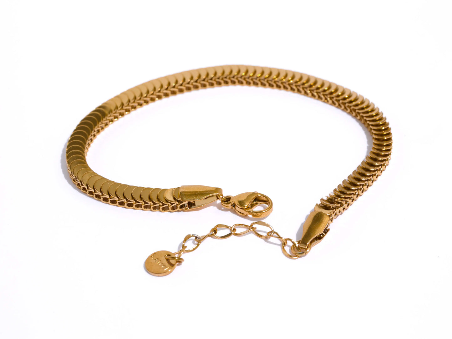 Chain necklace bracelet set classic statement jewelry - product image