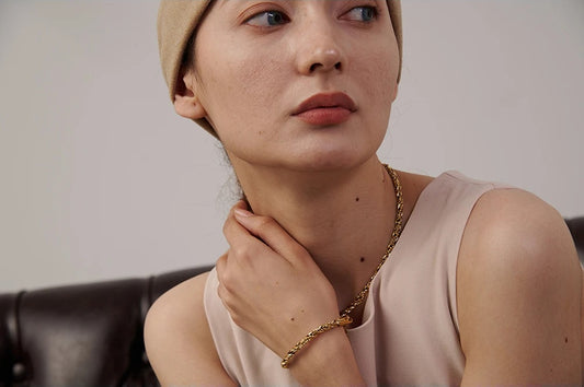 Chain necklace waterproof metal charm necklace - product image