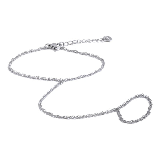 Classic chain minimalist fashion link bracelet - product image