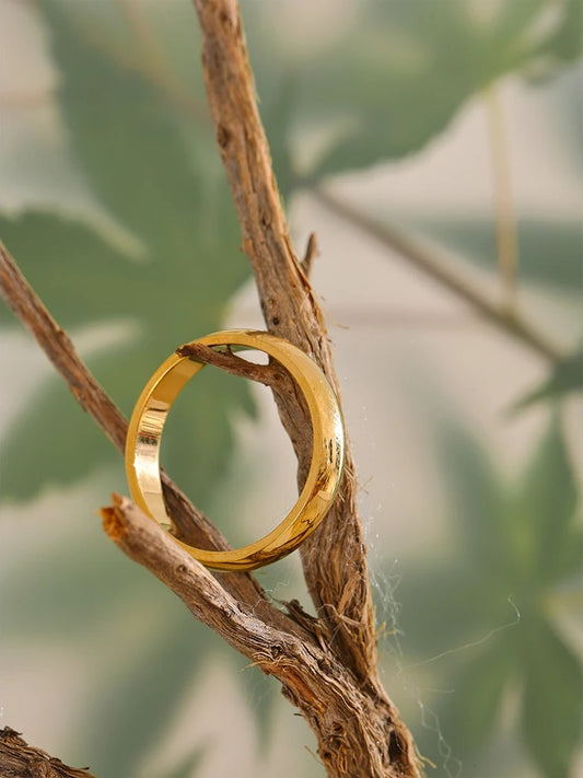 Classic smooth modern adjustable party ring women - product image
