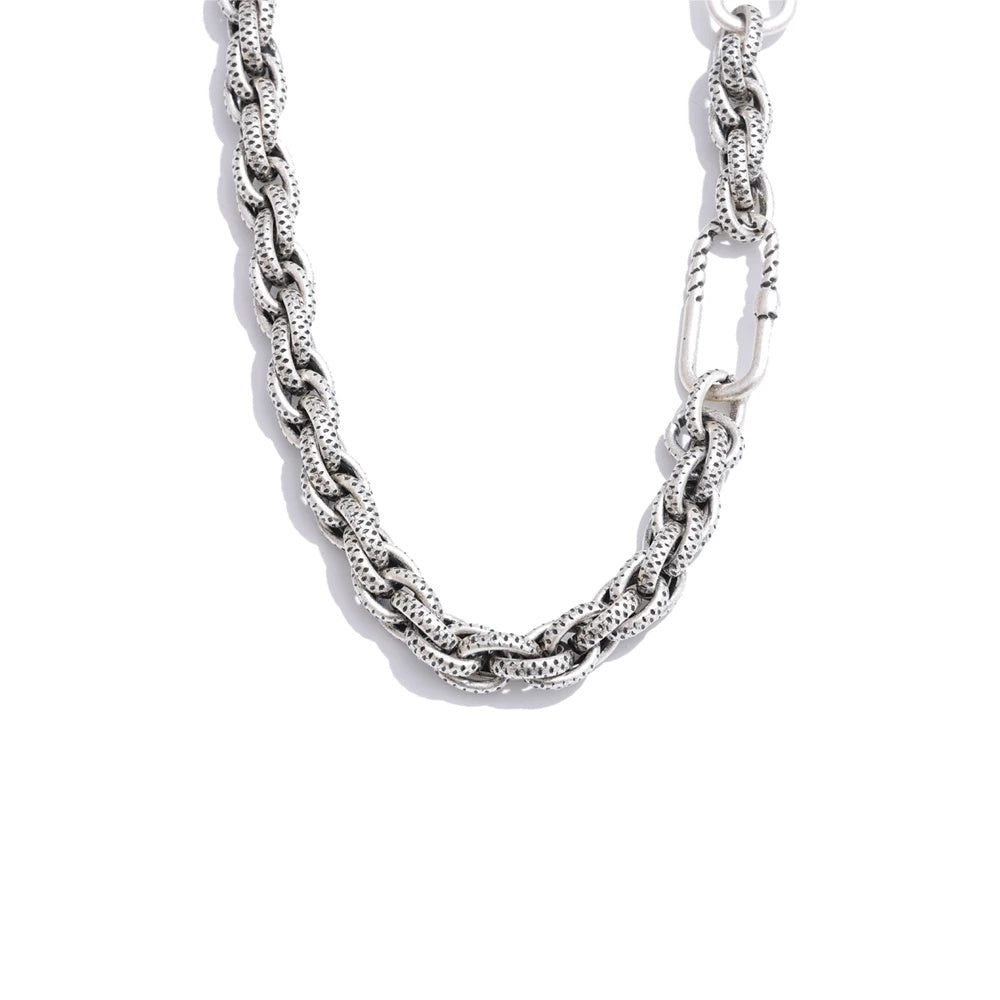 Classic stainless steel chain necklace - product image