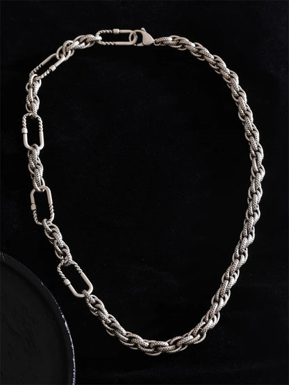 Classic stainless steel chain necklace - product image