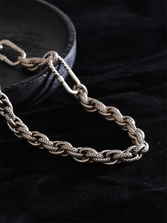 Classic stainless steel chain necklace - product image