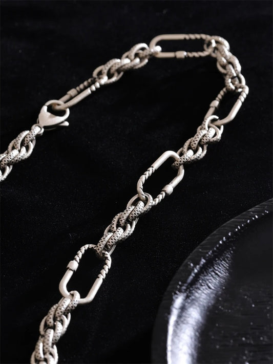 Classic stainless steel chain necklace - product image