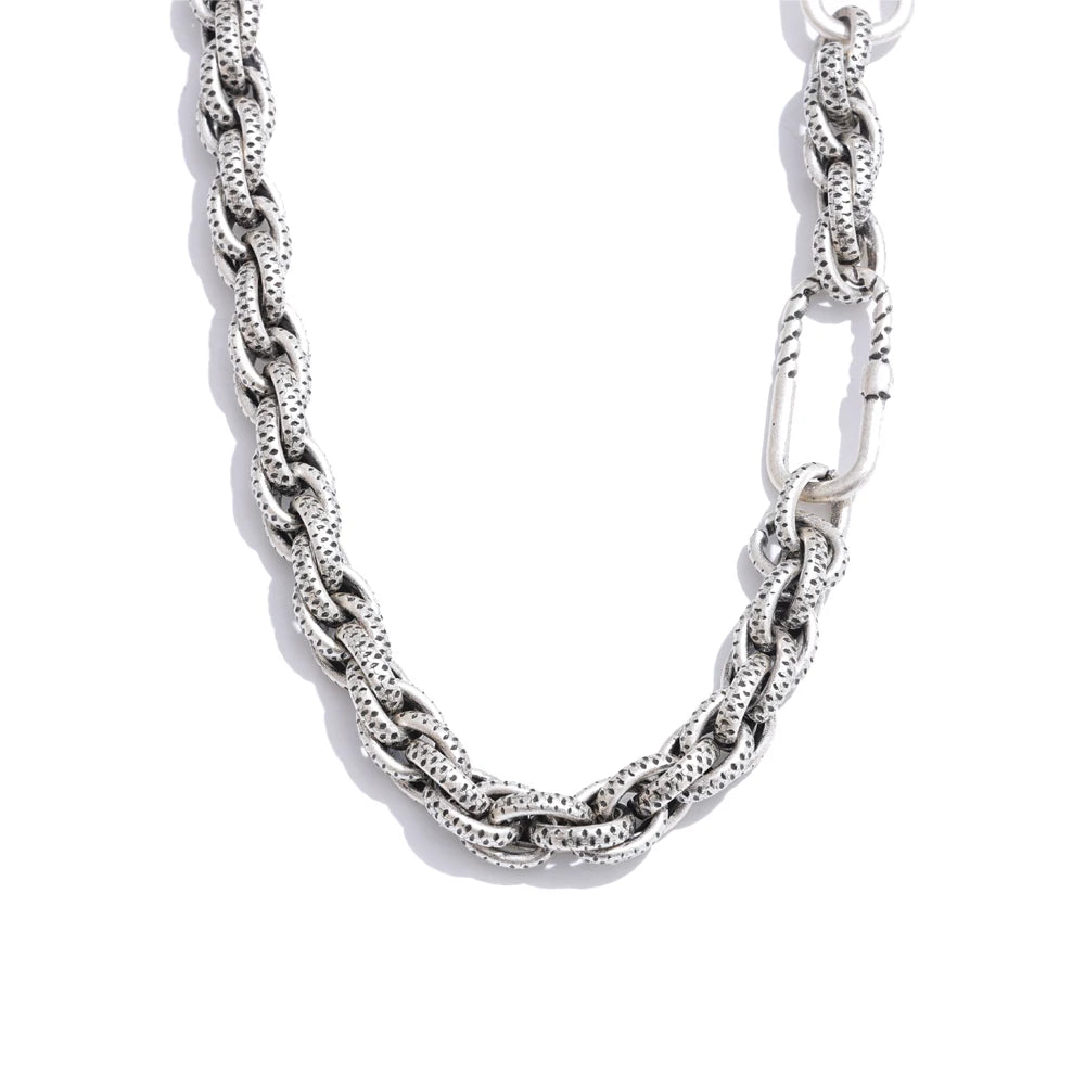 Classic stainless steel chain necklace - product image