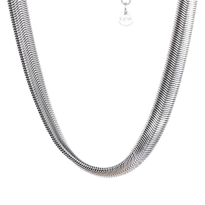 Contemporary chain hip hop gold color necklace - product image