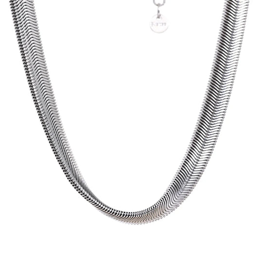 Contemporary chain hip hop gold color necklace - product image