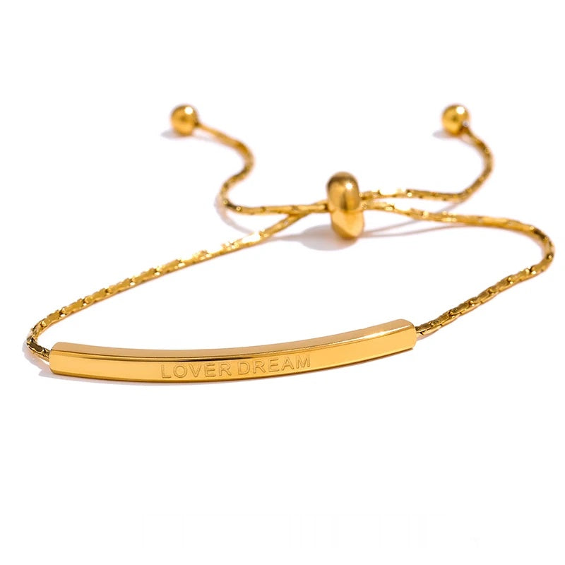 Contemporary chain link bangle bracelet women - product image
