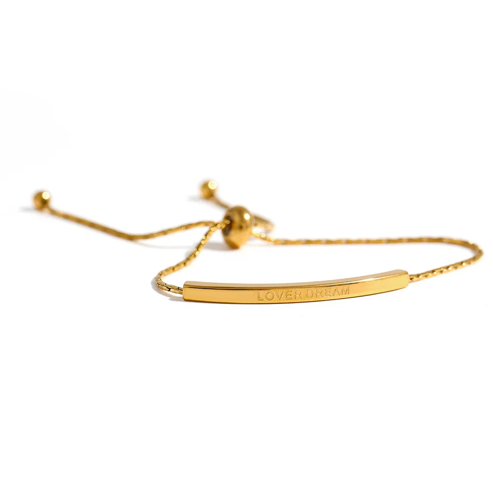 Contemporary chain link bangle bracelet women - product image