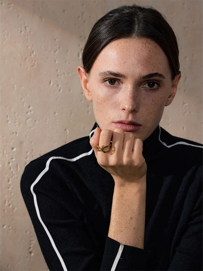 Contemporary fashion ring - product image