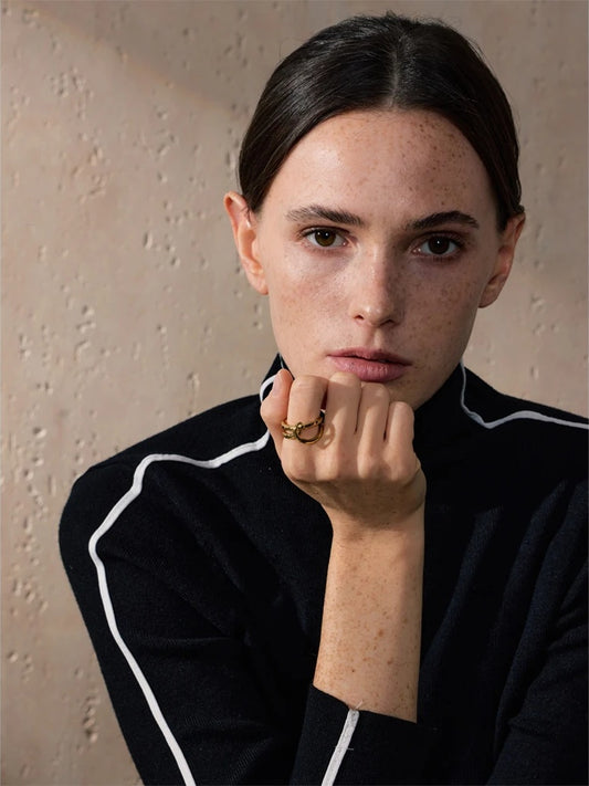Contemporary fashion ring - product image