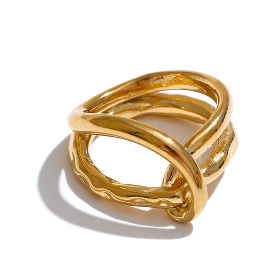 Contemporary fashion ring - product image