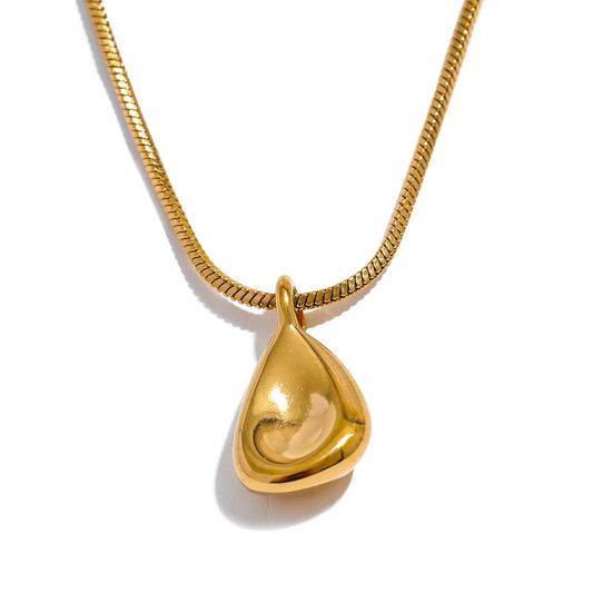 Contemporary pendant necklace stainless steel unisex - product image