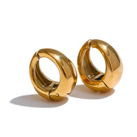 Creative Clip Earrings Abstract Design