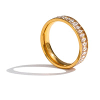 Cubic Zirconia Cocktail Fashion Wedding Engagement Ring