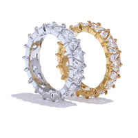 Delicate Bling Heart Cubic Zirconia Ring