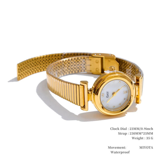 Digital square dial stainless steel ladies watch - product image