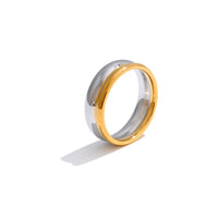 Double Color Fashion Casting Design Ring