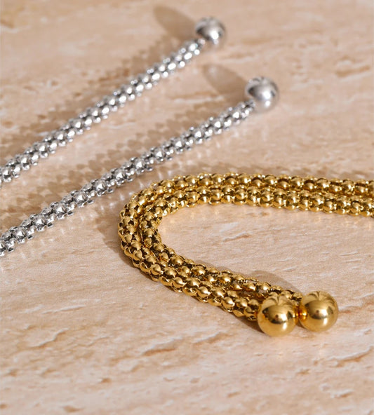 Double-layer chain stacking pendant necklace women's - product image