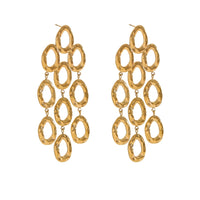 Drop Dangle Abstract Statement Earrings Women