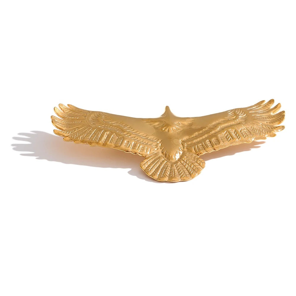 Eagle shape brooch unisex charm party accessory - product image