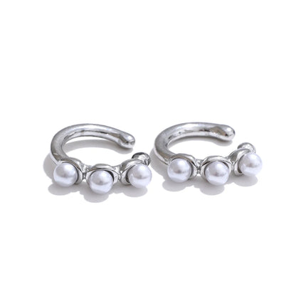 Ear bone non piercing clip earrings - product image