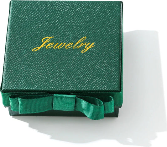 Earrings ring necklace velvet jewelry gift box - product image