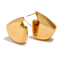 Exclusive Thick Modern Stylish Stud Earrings