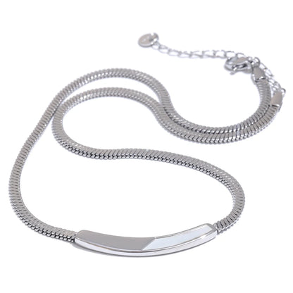 Exquisite chain natural shell collar necklace - product image