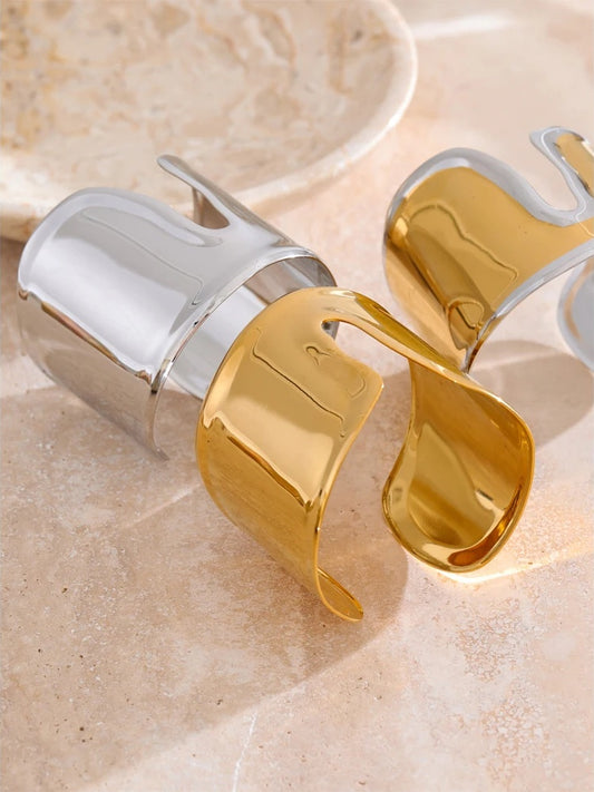 Glossy wide water resistant women's bracelet - product image