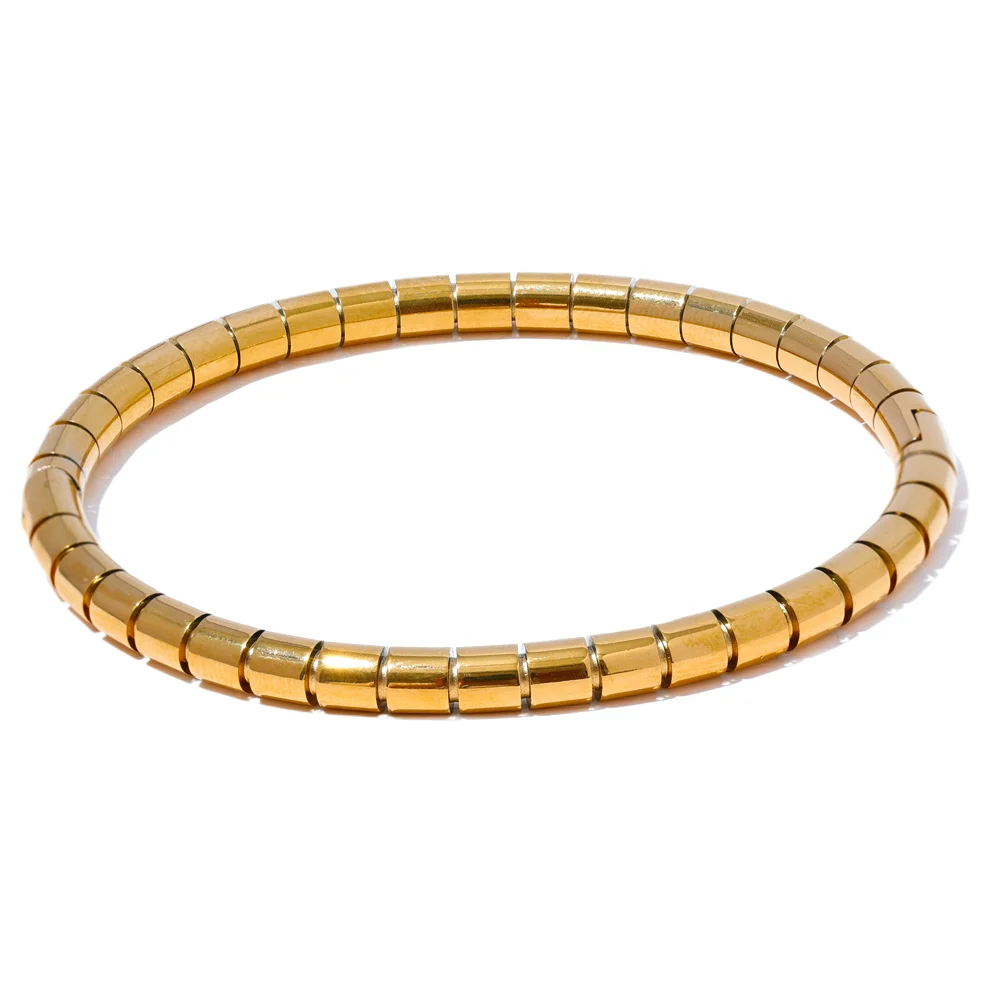 Gold silver color high quality bracelet bangle - product image