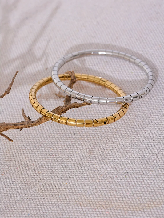 Gold silver color high quality bracelet bangle - product image