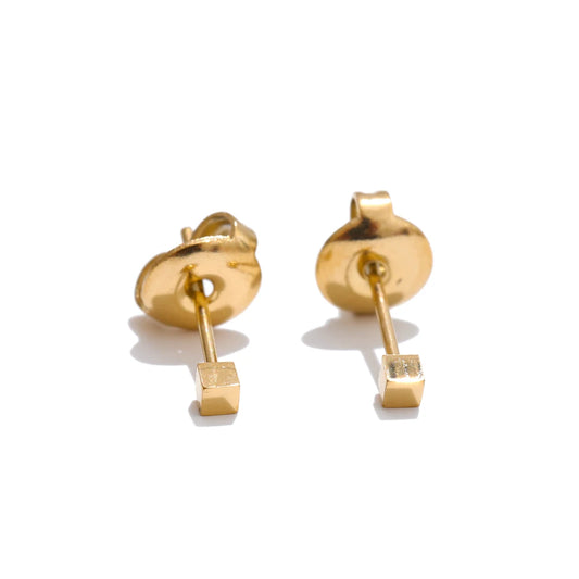 Heart star flower round daily stacked earrings - product image