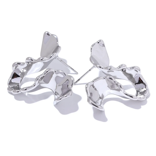 Irregular modern stud earrings women - product image