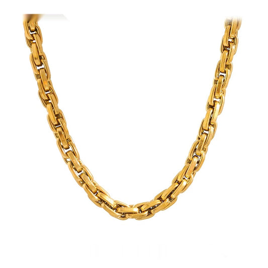 Link chain contemporary fashion party necklace women - product image