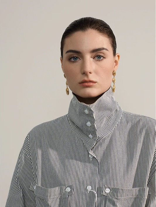 Long cast charms drop dangle earrings - product image