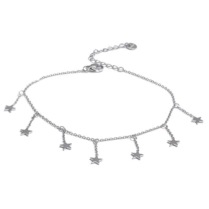 Long star chain beach anklet women fashion - product image