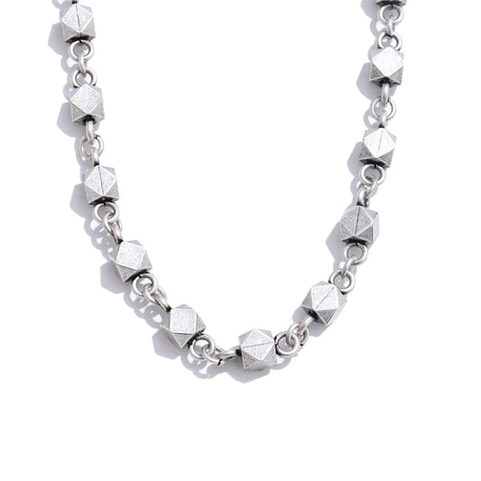 Men's handmade chain necklace bracelet set - product image