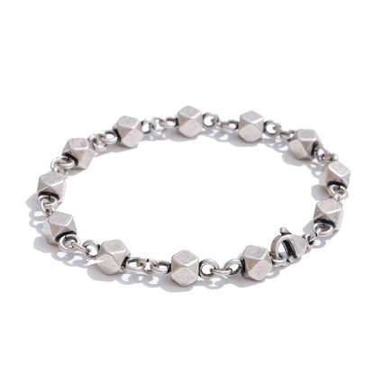 Men's handmade chain necklace bracelet set - product image