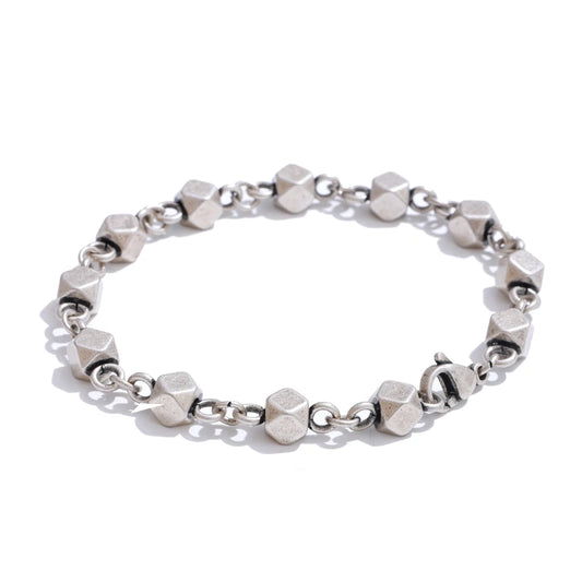 Men's handmade chain necklace bracelet set - product image