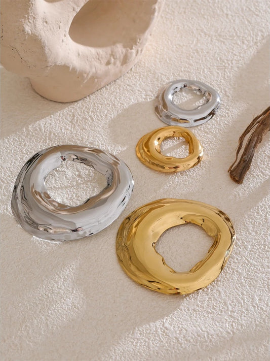 Metal contemporary brooch pin unisex accessories - product image