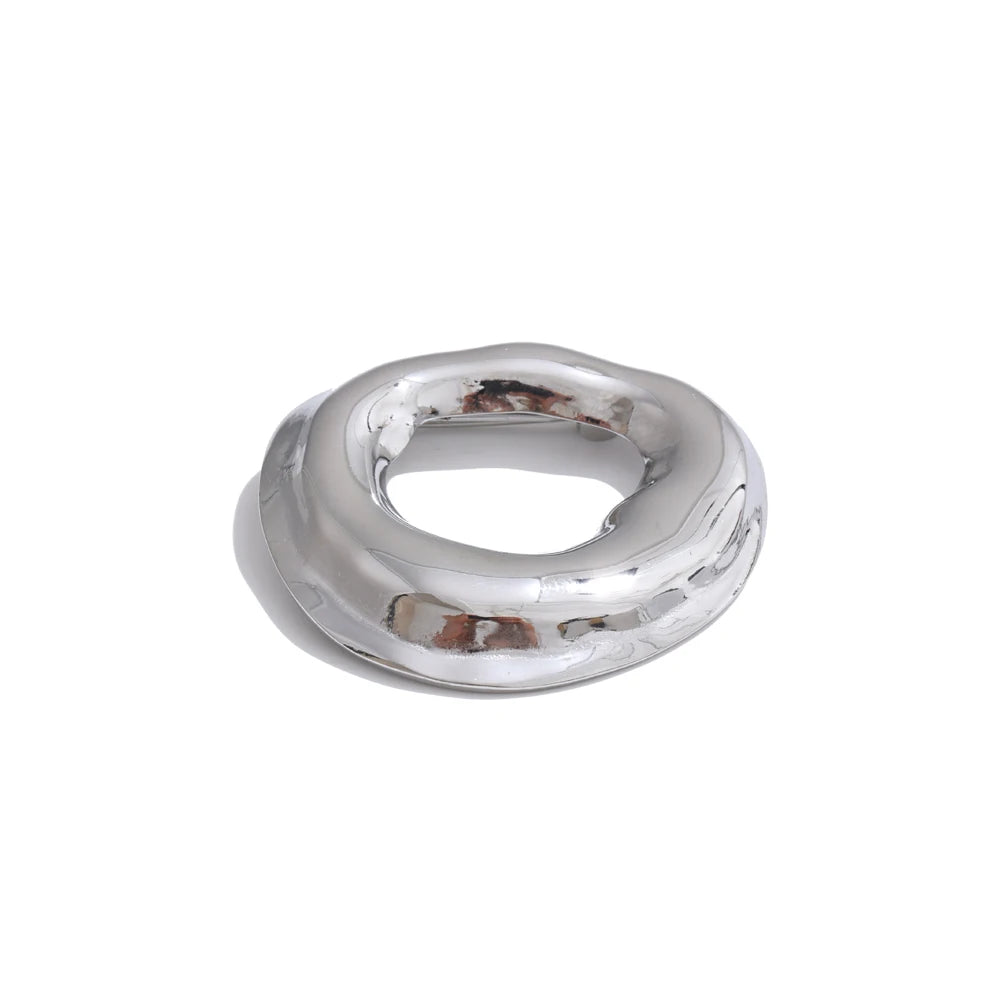 Metal contemporary brooch pin unisex accessories - product image