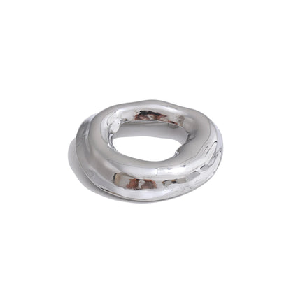 Metal contemporary brooch pin unisex accessories - product image