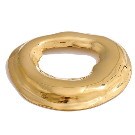 Metal contemporary brooch pin unisex accessories - product image