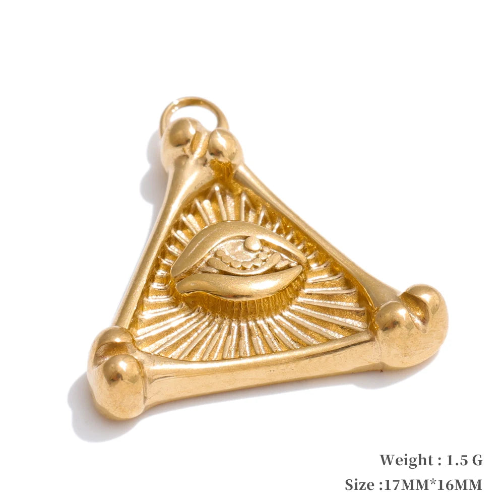 Metal leaf flower insect charm diy jewelry - product image